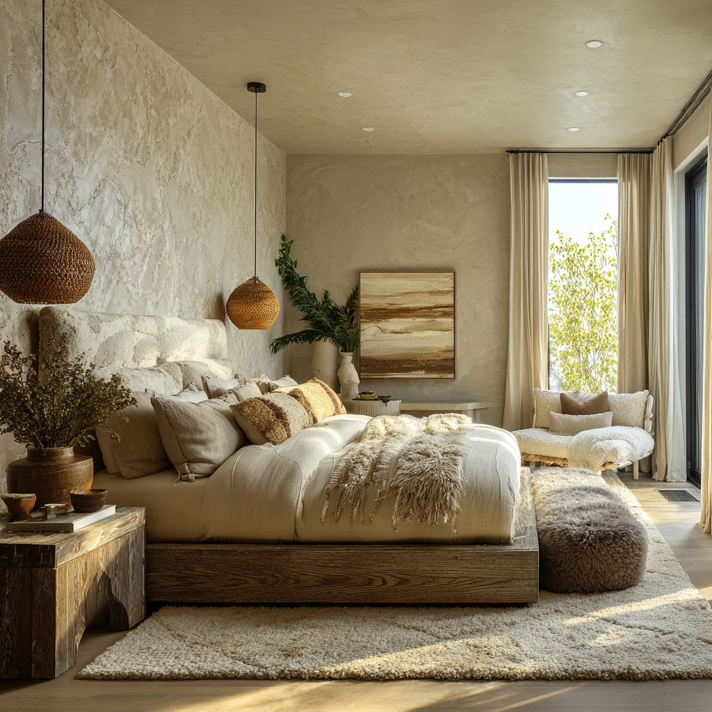 Organic Modern Master Suite