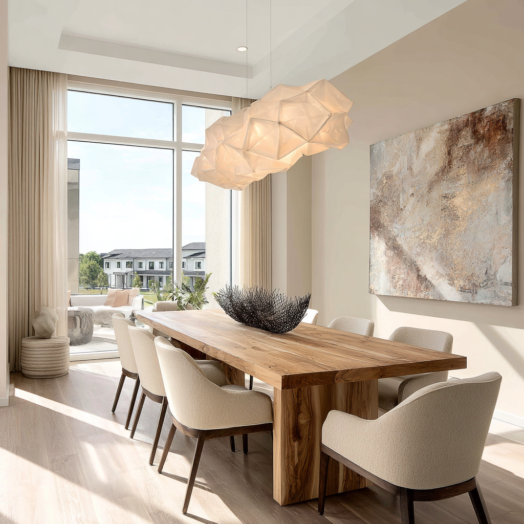 Open-Concept Dining Space