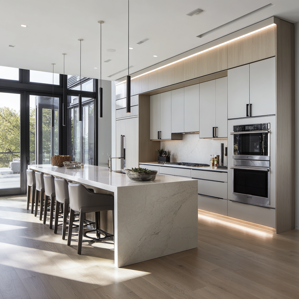 Luxury Kitchen with Island