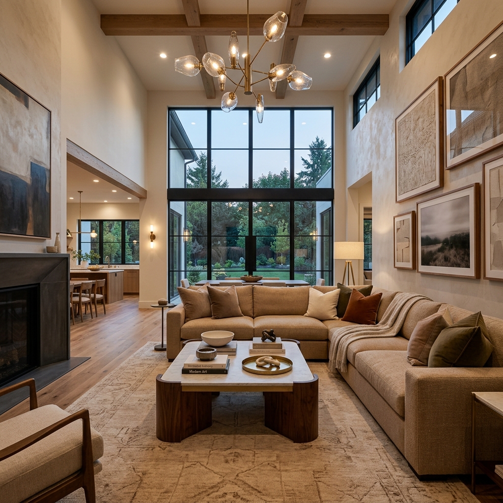 Contemporary Living Space