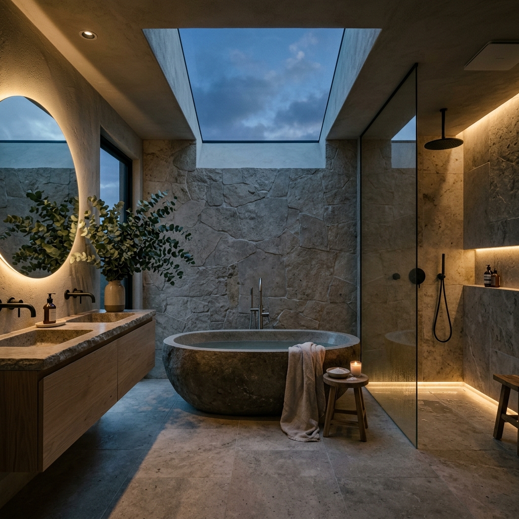 Spa-inspired bathroom upgrade